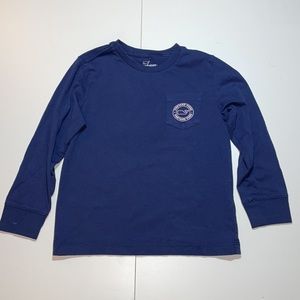 Vineyard Vines Boys Long Sleeve Whale Logo Shirt Size 4T
